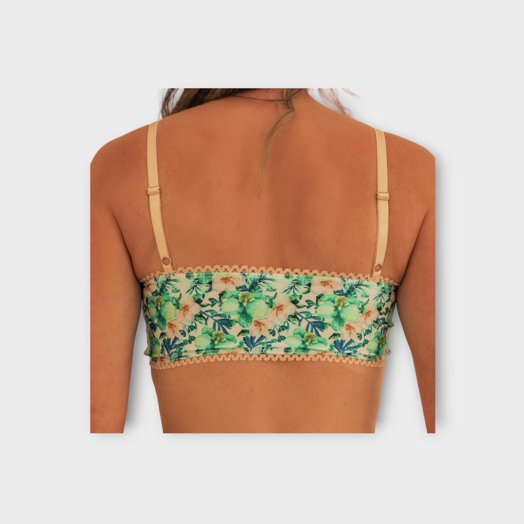 Feel confident and comfortable in our patterned autumn soft  floral bralette perfect for everyday living. Browse our collection of Stylish Bralettes and underwear and find your perfect style and colourings today.